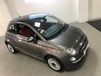 USED 2010 10 FIAT 500 1.2 LOUNGE DUALOGIC 3d 69 BHP * CLIMATE * LEATHER TRIM * PARKING SENSORS * LEATHER TRIM  *
