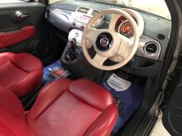 USED 2010 10 FIAT 500 1.2 LOUNGE DUALOGIC 3d 69 BHP * CLIMATE * LEATHER TRIM * PARKING SENSORS * LEATHER TRIM  *