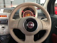 USED 2010 10 FIAT 500 1.2 LOUNGE DUALOGIC 3d 69 BHP * CLIMATE * LEATHER TRIM * PARKING SENSORS * LEATHER TRIM  *