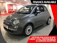 USED 2010 10 FIAT 500 1.2 LOUNGE DUALOGIC 3d 69 BHP * CLIMATE * LEATHER TRIM * PARKING SENSORS * LEATHER TRIM  *