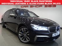 USED 2017 67 BMW 7 SERIES 6.6 V12 M760LI XDRIVE AUTO 4DR (610 PS) + FLAGSHIP MODEL + COLOSSAL 'INDIVIDUAL' SPECIFICATION 'INDIVIDUAL' PAINTWORK & UPHOLSTERY + MASSIVE SPEC