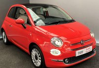 USED 2016 16 FIAT 500 1.2 LOUNGE 3d 69 BHP LOW MILEAGE &pound;20TAX TOUCH MEDIA