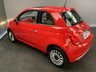 USED 2016 16 FIAT 500 1.2 LOUNGE 3d 69 BHP LOW MILEAGE &pound;20TAX TOUCH MEDIA