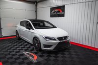 USED 2016 66 SEAT LEON 2.0 TSI CUPRA BLACK 5d 286 BHP BLACK ROOF+RARE MANUAL+LOW MILEAGE