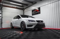 USED 2016 66 SEAT LEON 2.0 TSI CUPRA BLACK 5d 286 BHP BLACK ROOF+RARE MANUAL+LOW MILEAGE