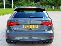 USED 2018 18 AUDI A3 2.0 S3 SPORTBACK TFSI QUATTRO BLACK EDITION 5d 306 BHP NANO GREY VERY HIGH UNIQUE SPEC