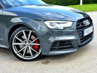 USED 2018 18 AUDI A3 2.0 S3 SPORTBACK TFSI QUATTRO BLACK EDITION 5d 306 BHP NANO GREY VERY HIGH UNIQUE SPEC