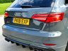USED 2018 18 AUDI A3 2.0 S3 SPORTBACK TFSI QUATTRO BLACK EDITION 5d 306 BHP NANO GREY VERY HIGH UNIQUE SPEC