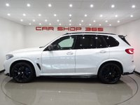 USED 2018 68 BMW X5 3.0 M50D (400 PS) AUTO XDRIVE (S/S) + COLOSSAL SPEC + �&pound;25,000 EXTRAS + E/H/M EXT COMFORT LEATHERS + SKYLOUNGE PANORAMIC SUNROOF + HARMAN KARDON + LASER LIGHTS 22 S+BODY KIT+LEDS+360 CAM+LEATHER+NAV+ADAPT CRUISE