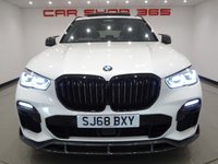 USED 2018 68 BMW X5 3.0 M50D (400 PS) AUTO XDRIVE (S/S) + COLOSSAL SPEC + �&pound;25,000 EXTRAS + E/H/M EXT COMFORT LEATHERS + SKYLOUNGE PANORAMIC SUNROOF + HARMAN KARDON + LASER LIGHTS 22 S+BODY KIT+LEDS+360 CAM+LEATHER+NAV+ADAPT CRUISE