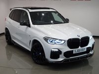 USED 2018 68 BMW X5 3.0 M50D (400 PS) AUTO XDRIVE (S/S) + COLOSSAL SPEC + �&pound;25,000 EXTRAS + E/H/M EXT COMFORT LEATHERS + SKYLOUNGE PANORAMIC SUNROOF + HARMAN KARDON + LASER LIGHTS 22 S+BODY KIT+LEDS+360 CAM+LEATHER+NAV+ADAPT CRUISE