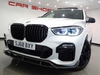 USED 2018 68 BMW X5 3.0 M50D (400 PS) AUTO XDRIVE (S/S) + COLOSSAL SPEC + �&pound;25,000 EXTRAS + E/H/M EXT COMFORT LEATHERS + SKYLOUNGE PANORAMIC SUNROOF + HARMAN KARDON + LASER LIGHTS 22 S+BODY KIT+LEDS+360 CAM+LEATHER+NAV+ADAPT CRUISE