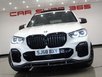 USED 2018 68 BMW X5 3.0 M50D (400 PS) AUTO XDRIVE (S/S) + COLOSSAL SPEC + �&pound;25,000 EXTRAS + E/H/M EXT COMFORT LEATHERS + SKYLOUNGE PANORAMIC SUNROOF + HARMAN KARDON + LASER LIGHTS 22 S+BODY KIT+LEDS+360 CAM+LEATHER+NAV+ADAPT CRUISE