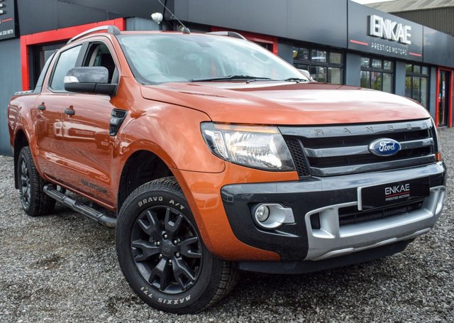 2015 65 Ford Ranger 3.2 WILDTRAK 4X4 DCB TDCI 4d 197 BHP