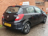 USED 2011 61 VAUXHALL CORSA 1.4 EXCLUSIV AC 5d 98 BHP 