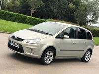 USED 2008 58 FORD C-MAX 1.6 ZETEC 5d 100 BHP 