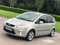 USED 2008 58 FORD C-MAX 1.6 ZETEC 5d 100 BHP 