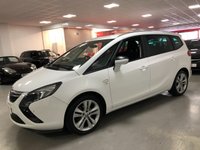 USED 2014 64 VAUXHALL ZAFIRA TOURER 1.4 i VVT 16v Turbo SRi 5dr MPV