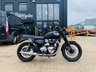 USED 2017 TRIUMPH BONNEVILLE T100 BLACK & CHROME ORIGINAL BLACK PARTS INCLUDED TOO