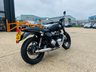 USED 2017 TRIUMPH BONNEVILLE T100 BLACK & CHROME ORIGINAL BLACK PARTS INCLUDED TOO
