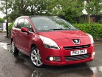 USED 2013 13 PEUGEOT 5008 1.6 HDI ALLURE 5d 115 BHP 