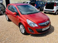 USED 2012 62 VAUXHALL CORSA 1.4 SE 5d 98 BHP Full Service History + Heated Seats & Steering Wheel
