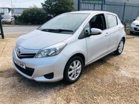 USED 2012 12 TOYOTA YARIS 1.3 VVT-I TR 5d 98 BHP FSH Example with Reverse Camera & Bluetooth
