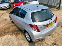 USED 2012 12 TOYOTA YARIS 1.3 VVT-I TR 5d 98 BHP FSH Example with Reverse Camera & Bluetooth