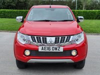 USED 2016 16 MITSUBISHI L200 2.4 DI-D 4X4 BARBARIAN DCB 178 BHP PRICE 14400 + VAT2880 TOTAL = 17280