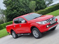 USED 2016 16 MITSUBISHI L200 2.4 DI-D 4X4 BARBARIAN DCB 178 BHP PRICE 14400 + VAT2880 TOTAL = 17280