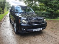 USED 2013 13 LAND ROVER RANGE ROVER SPORT 3.0 SDV6 HSE BLACK 5d 255 BHP ZERO DEPOSIT FINANCE AVAILABLE