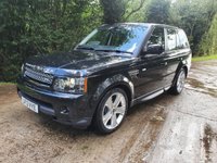 USED 2013 13 LAND ROVER RANGE ROVER SPORT 3.0 SDV6 HSE BLACK 5d 255 BHP ZERO DEPOSIT FINANCE AVAILABLE