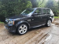USED 2013 13 LAND ROVER RANGE ROVER SPORT 3.0 SDV6 HSE BLACK 5d 255 BHP ZERO DEPOSIT FINANCE AVAILABLE