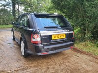 USED 2013 13 LAND ROVER RANGE ROVER SPORT 3.0 SDV6 HSE BLACK 5d 255 BHP ZERO DEPOSIT FINANCE AVAILABLE
