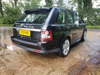 USED 2013 13 LAND ROVER RANGE ROVER SPORT 3.0 SDV6 HSE BLACK 5d 255 BHP ZERO DEPOSIT FINANCE AVAILABLE