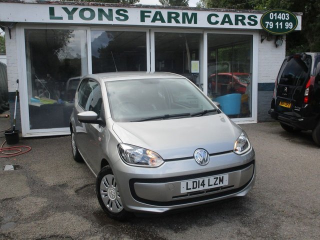 2014 14 Volkswagen Up 1.0 MOVE UP 3d 59 BHP