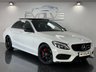 USED 2015 65 MERCEDES-BENZ C CLASS 2.1 C220 D AMG LINE PREMIUM 4d 170 BHP PAN ROOF, F/S/H, NAV, LEATHER!