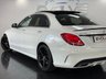 USED 2015 65 MERCEDES-BENZ C CLASS 2.1 C220 D AMG LINE PREMIUM 4d 170 BHP PAN ROOF, F/S/H, NAV, LEATHER!