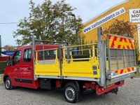 USED 2015 65 VAUXHALL MOVANO F3500 L3H1 CREW CAB CDTI 125 LWB DROPSIDE+ T/LIFT 