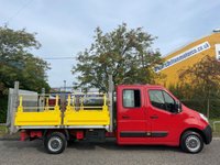 USED 2015 65 VAUXHALL MOVANO F3500 L3H1 CREW CAB CDTI 125 LWB DROPSIDE+ T/LIFT 