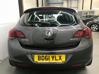 USED 2012 61 VAUXHALL ASTRA 1.7 SRI CDTI ECOFLEX S/S 5d 108 BHP Zero Tax, Immaculate Condition