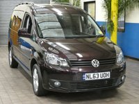 USED 2013 63 VOLKSWAGEN CADDY MAXI 1.6 C20 LIFE TDI 5d 101 BHP WAV VEHICLE WHEEL CHAIR ACCESS 4 SEATS