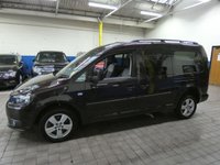 USED 2013 63 VOLKSWAGEN CADDY MAXI 1.6 C20 LIFE TDI 5d 101 BHP WAV VEHICLE WHEEL CHAIR ACCESS 4 SEATS