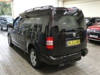 USED 2013 63 VOLKSWAGEN CADDY MAXI 1.6 C20 LIFE TDI 5d 101 BHP WAV VEHICLE WHEEL CHAIR ACCESS 4 SEATS