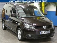 USED 2013 63 VOLKSWAGEN CADDY MAXI 1.6 C20 LIFE TDI 5d 101 BHP WAV VEHICLE WHEEL CHAIR ACCESS 4 SEATS