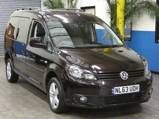 2013 63 Volkswagen Caddy Maxi 1.6 C20 LIFE TDI 5d 101 BHP