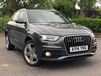 USED 2014 14 AUDI Q3 2.0 TDI QUATTRO S LINE PLUS 5d 177 BHP 