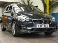 USED 2018 18 BMW 2 SERIES 2.0 220D XDRIVE LUXURY GRAN TOURER 5d 188 BHP SAT NAV FULL LEATHER INTERIOR 7 SEATS