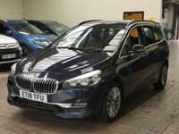 USED 2018 18 BMW 2 SERIES 2.0 220D XDRIVE LUXURY GRAN TOURER 5d 188 BHP SAT NAV FULL LEATHER INTERIOR 7 SEATS