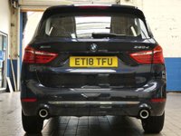 USED 2018 18 BMW 2 SERIES 2.0 220D XDRIVE LUXURY GRAN TOURER 5d 188 BHP SAT NAV FULL LEATHER INTERIOR 7 SEATS